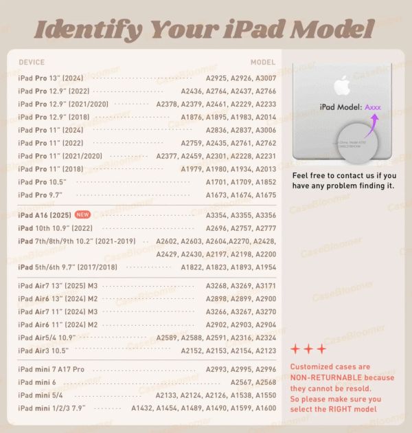 Customized Case for iPad - Image 3
